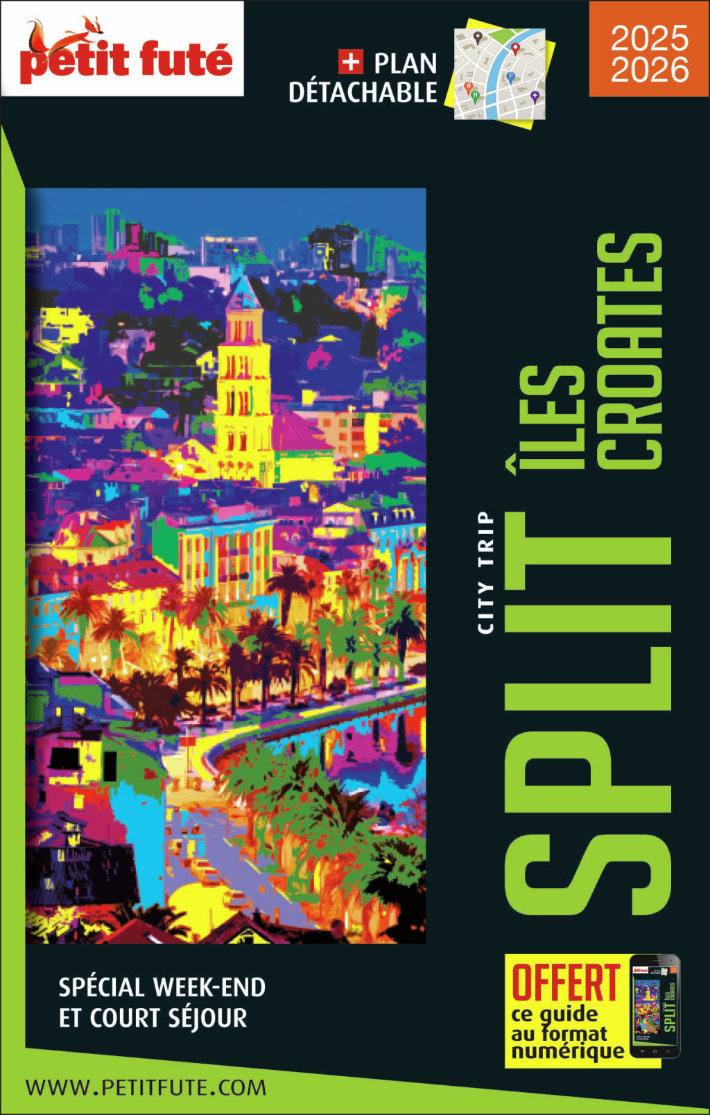 Guide Split / Iles Croates City Trip 2025/2026 City trip Petit Futé -  Auzias d. / labourdette j. & alter, Dominique Auzias, Jean-Paul Labourdette - PETIT FUTE