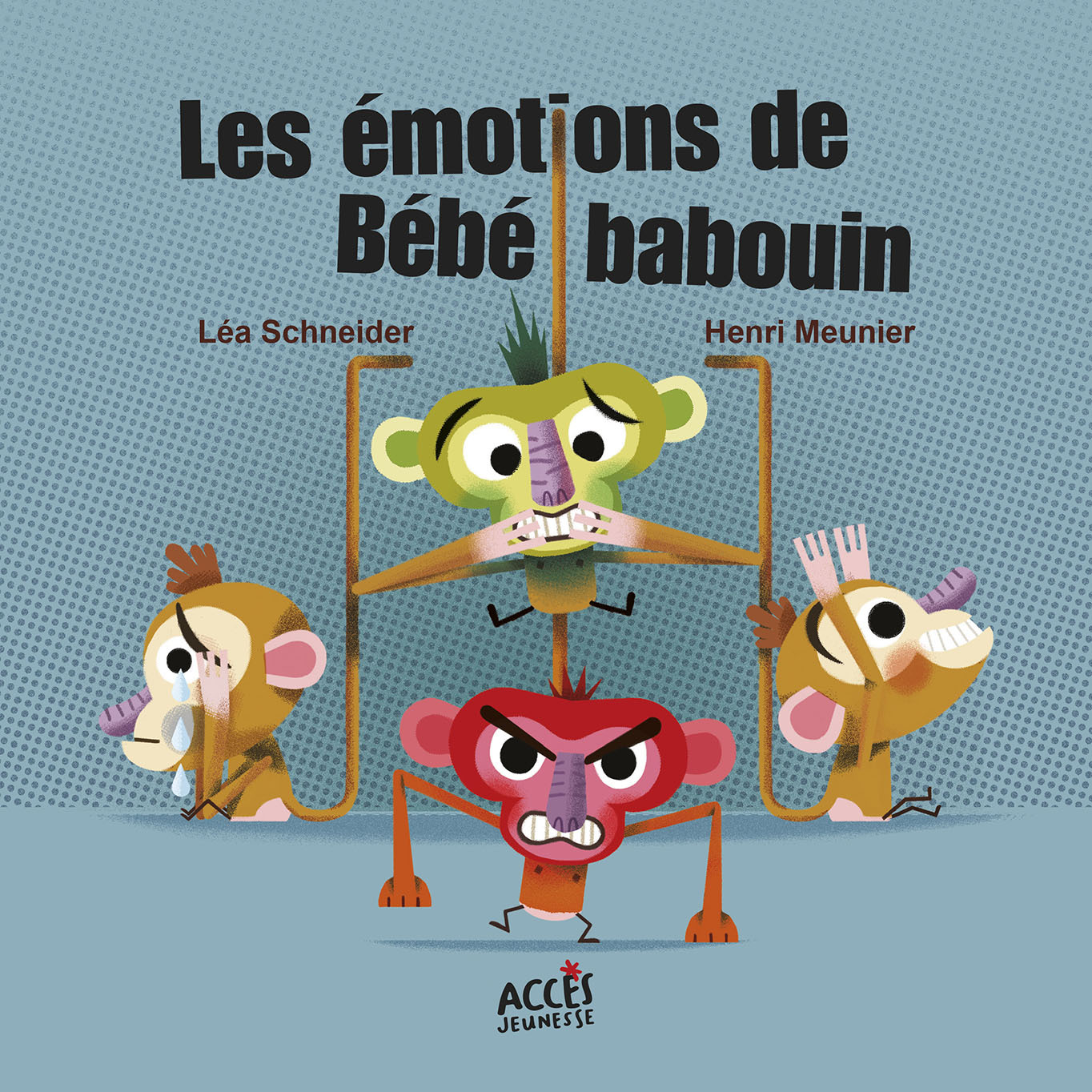 Les émotions de Bébé babouin - Léa Schneider - ACCES