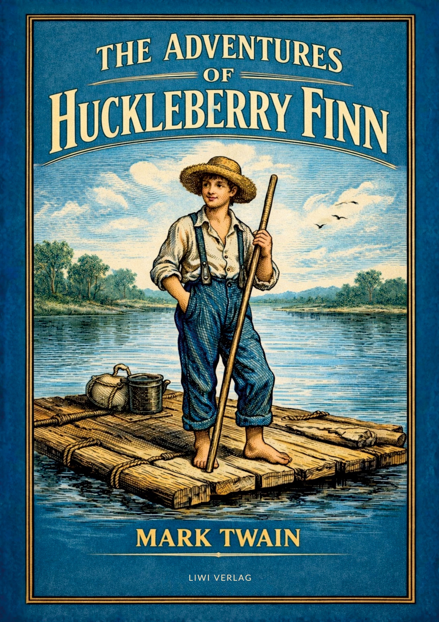 Mark Twain: The Adventures of Huckleberry Finn (English Edition) -  Twain mark, Mark Twain - LIWI LITERATUR
