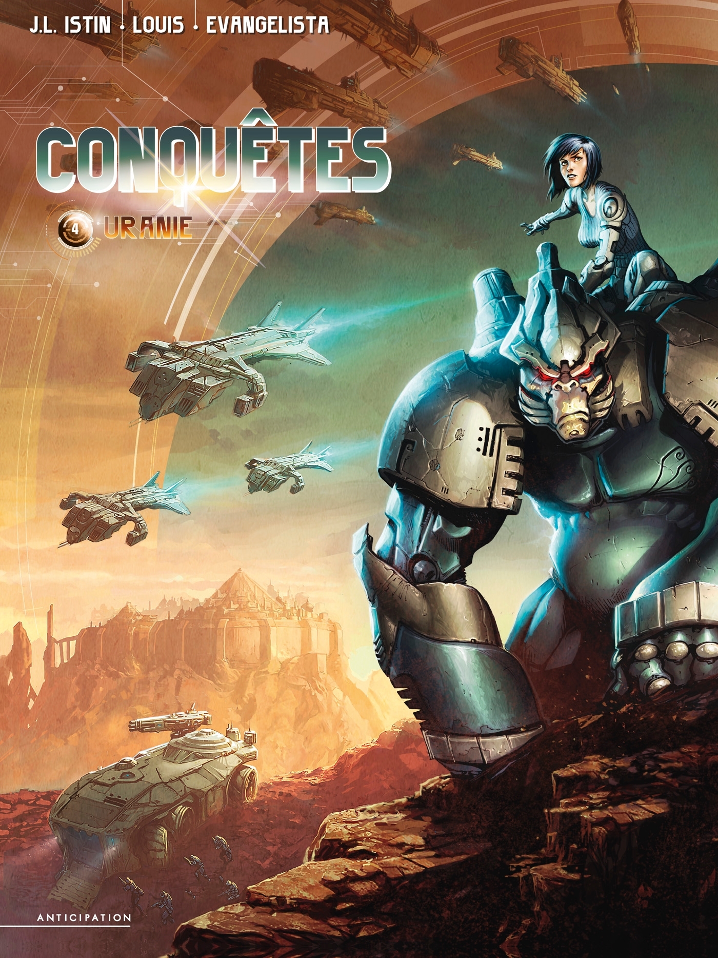 Conquêtes T04 - Uranie - Jean-Luc Istin - SOLEIL
