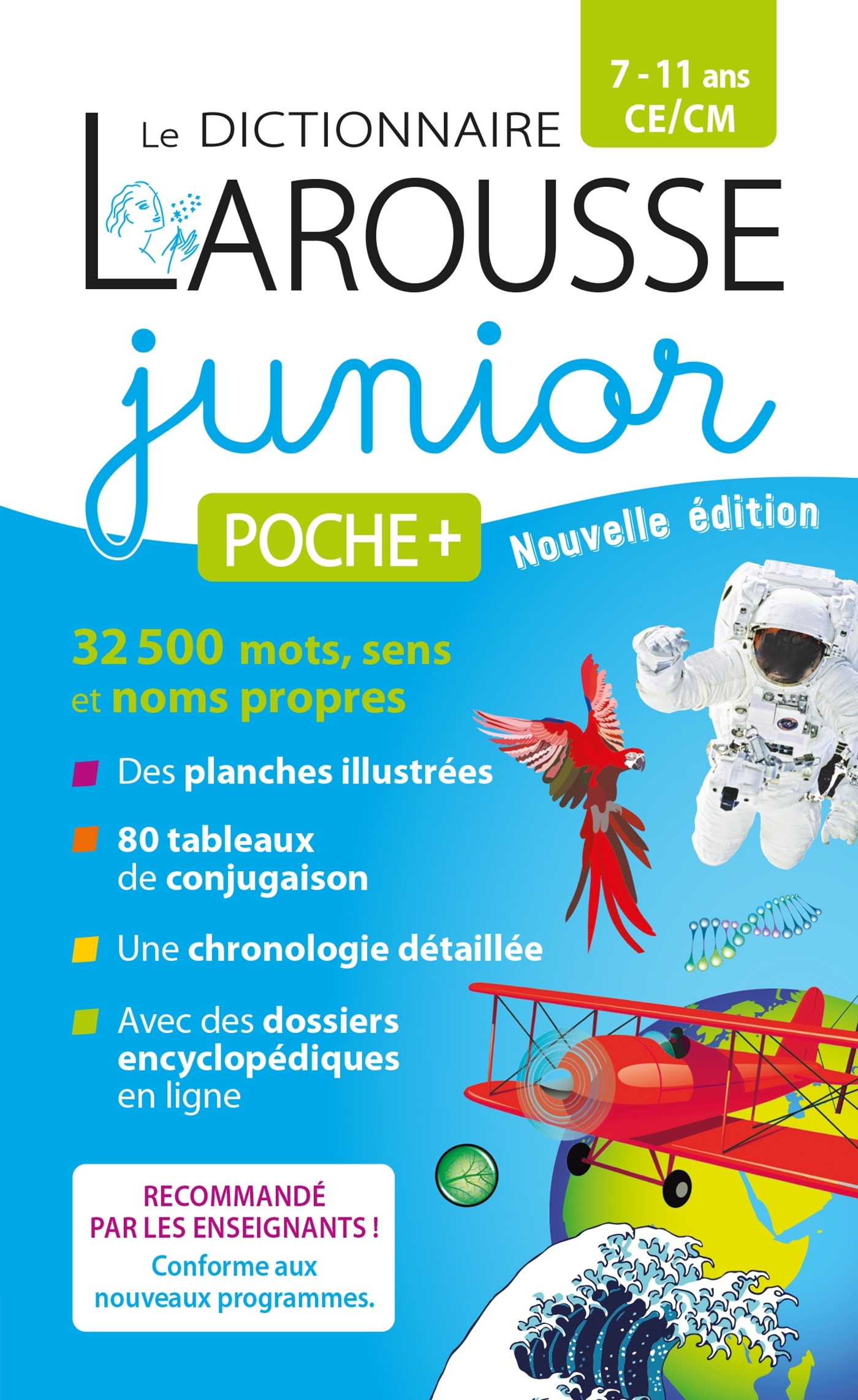 Le dictionnaire Larousse Junior poche Plus -   - LAROUSSE
