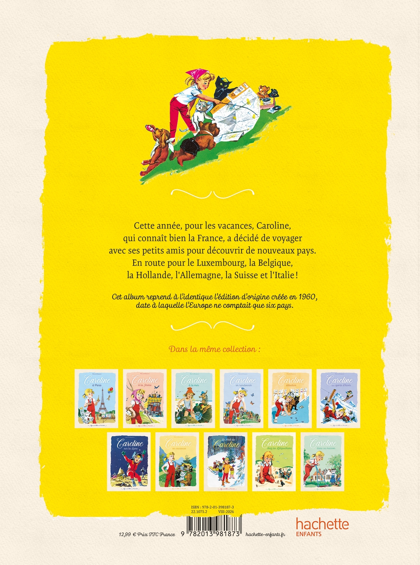 Caroline en Europe - Pierre Probst - HACHETTE ENFANT
