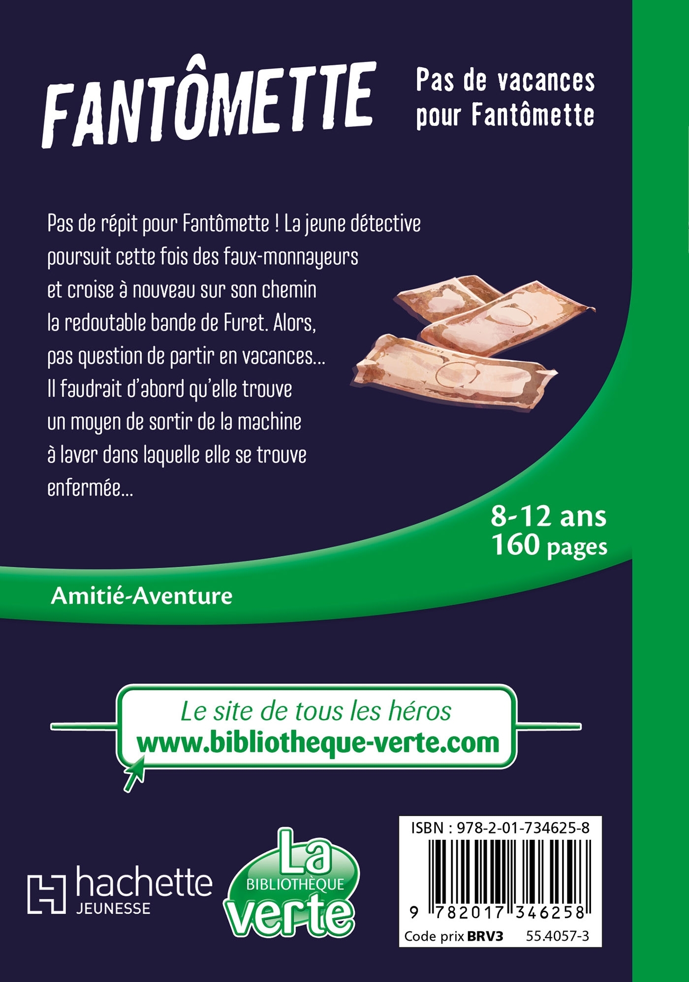 Fantômette (Nouvelle édition), Tome 07 - Pas de vacances pour Fantômette - Georges Chaulet - HACHETTE JEUN.