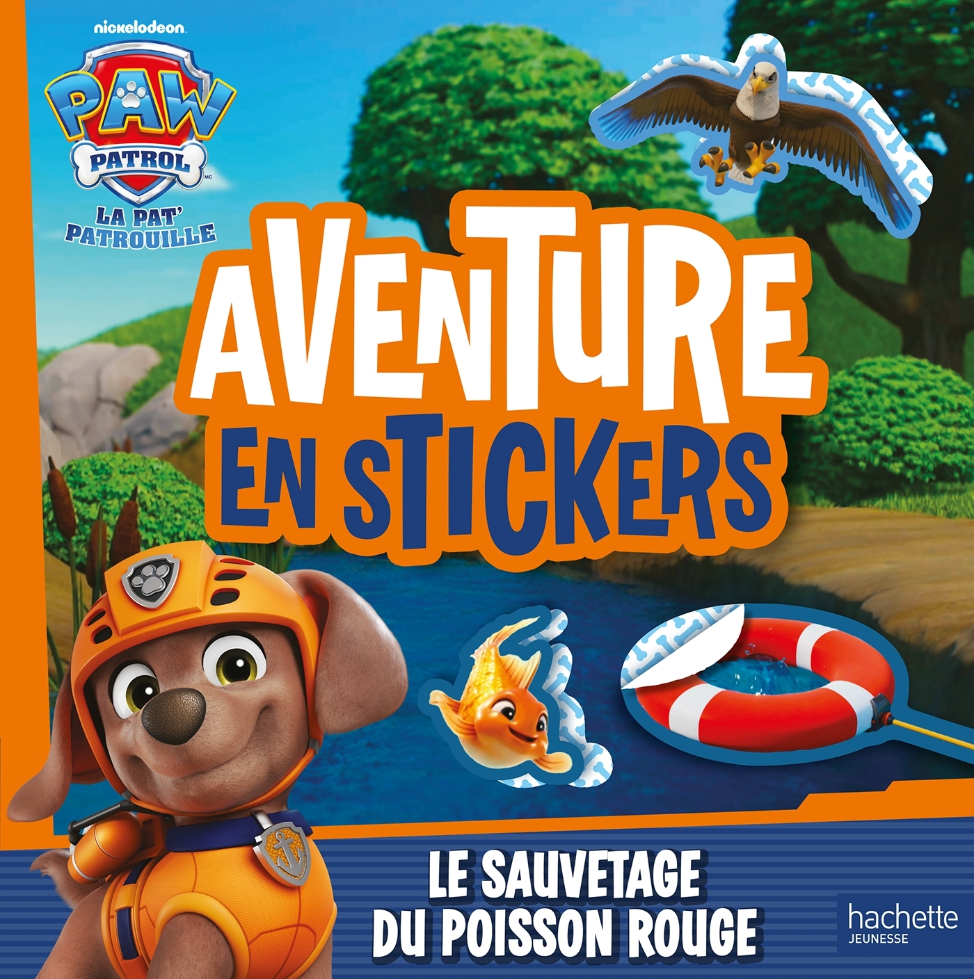 La Pat' Patrouille - Aventure en stickers -   - HACHETTE JEUN.
