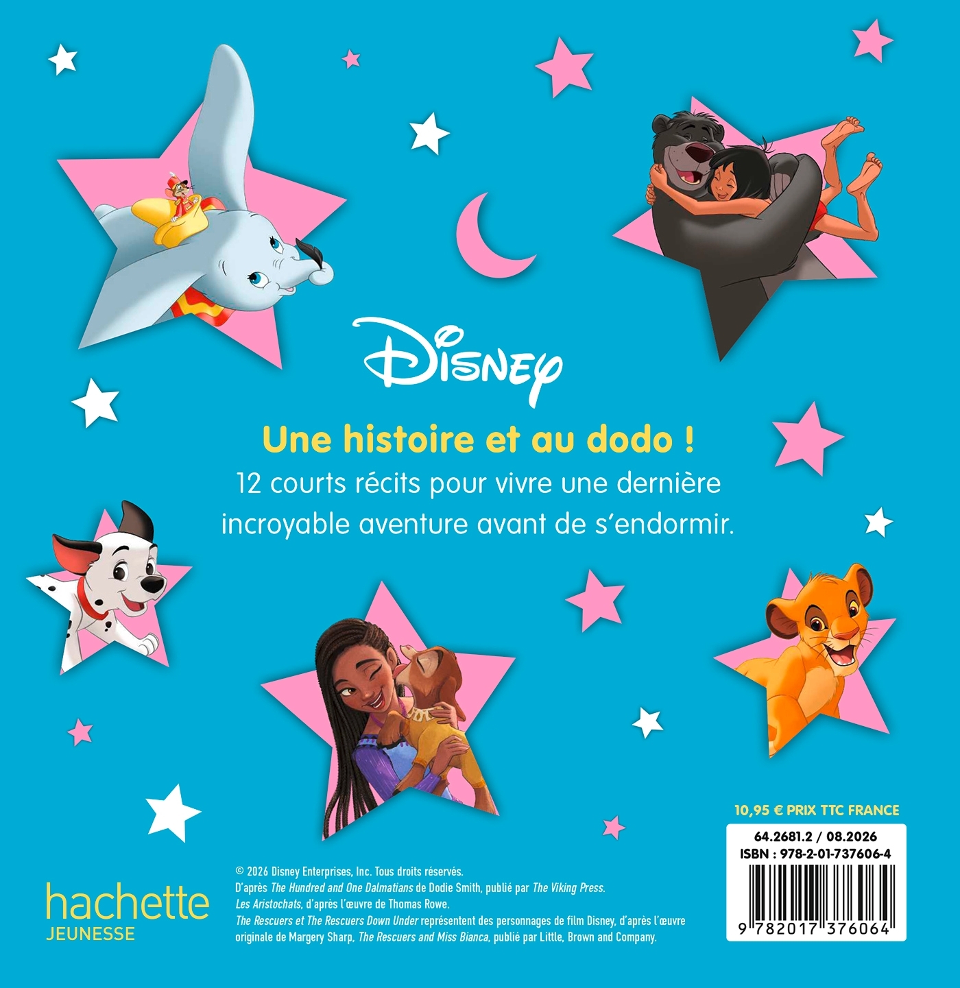 DISNEY - Mes Petites histoires avant d'aller dormir - Spécial Animaux -  Disney - DISNEY HACHETTE