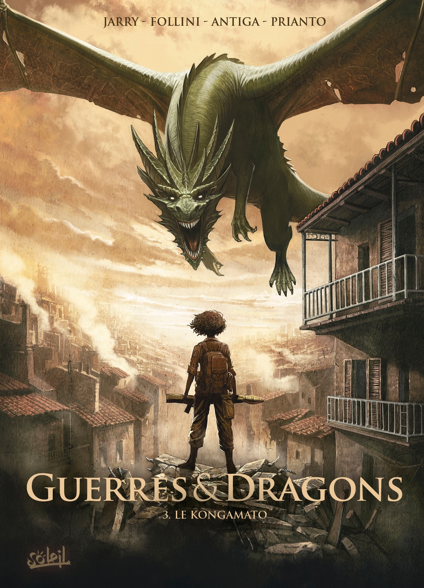 Guerres et Dragons T03 - Le Kongamato - David Courtois, Nicolas Jarry - SOLEIL