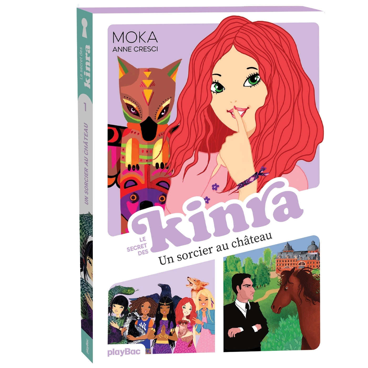 Le secret des Kinra - Un sorcier au château - Tome 1 -  Moka - PLAY BAC
