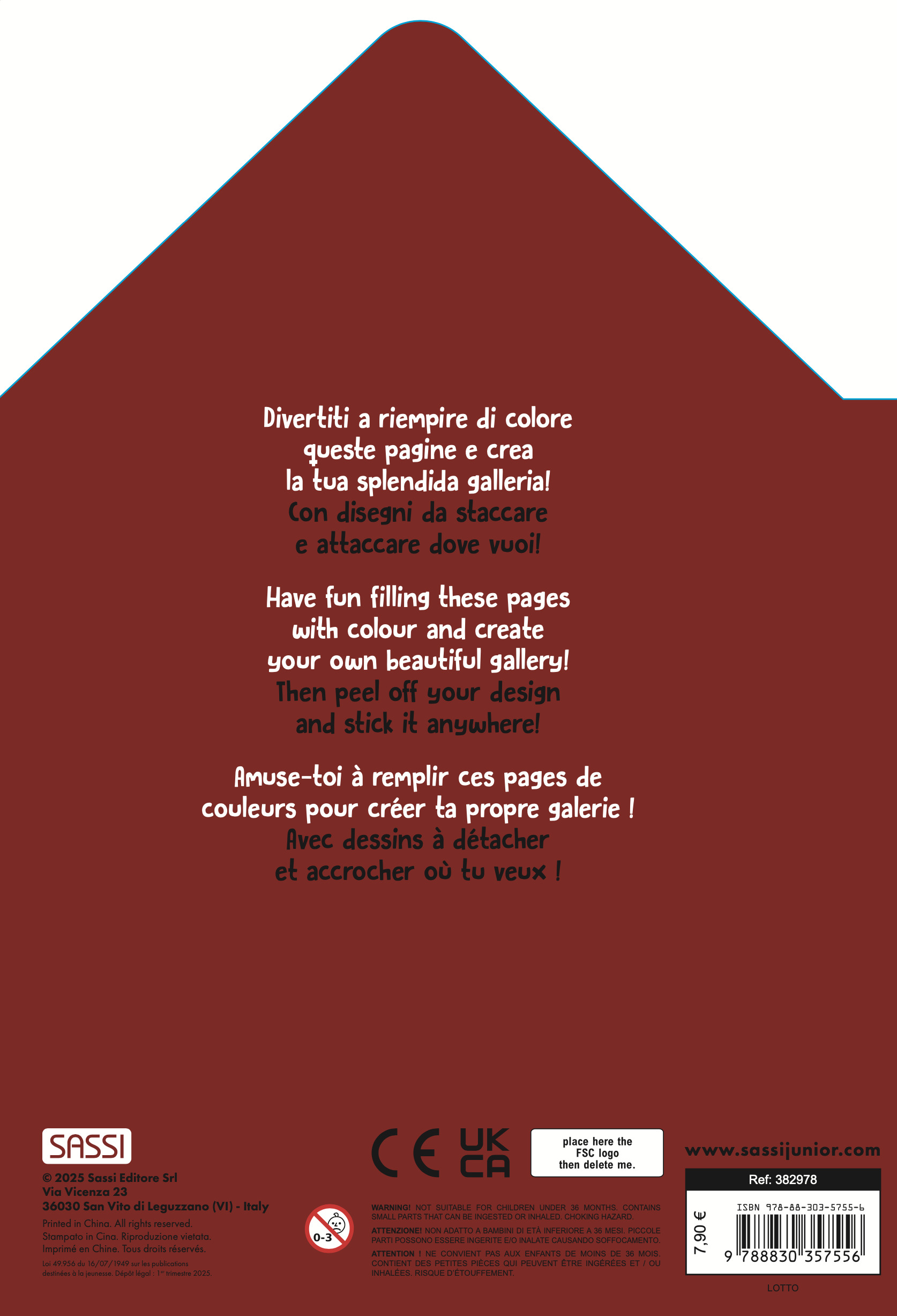 Colouring books - Le chantier -  AA.VV. - SASSI