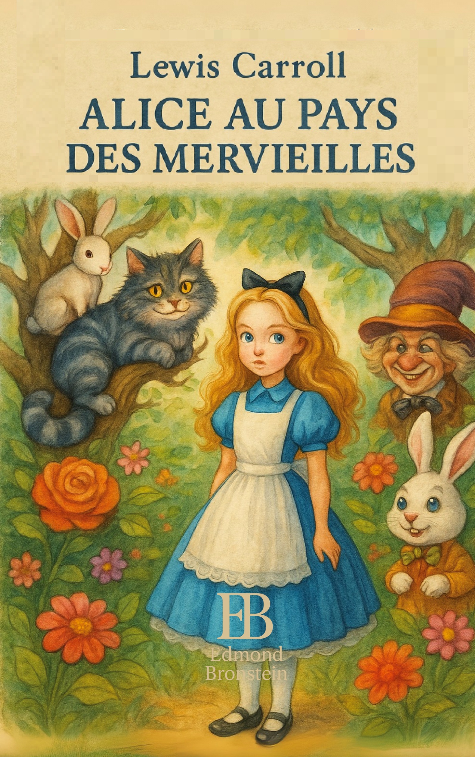 Alice au pays des merveilles -  CARROLL LEWIS, Lewis Carroll, Edmond Bronstein - BOOKS ON DEMAND
