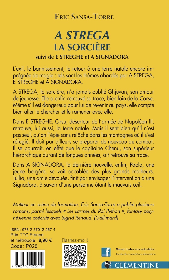 A strega la sorcière - Eric Sansa-Torre, Ange-Pierre Vivoni - CLEMENTINE