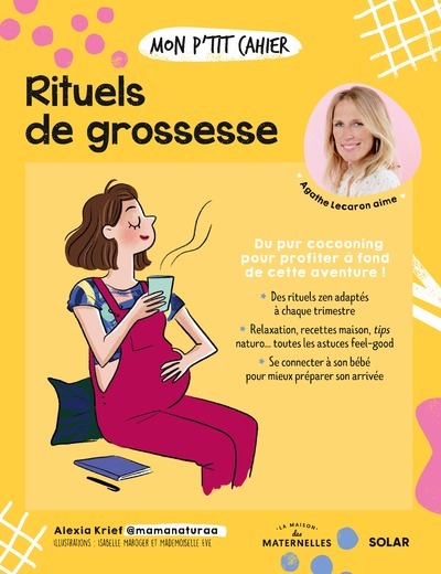Mon p'tit cahier Rituels de grossesse - Alexia Krief - SOLAR