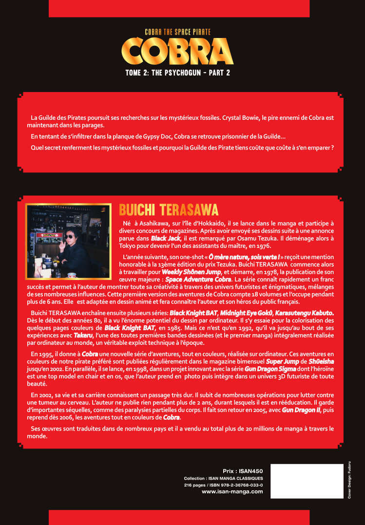 Cobra - the Psychogun T02 (NED 2023) - TERASAWA BUICHI - ISAN MANGA