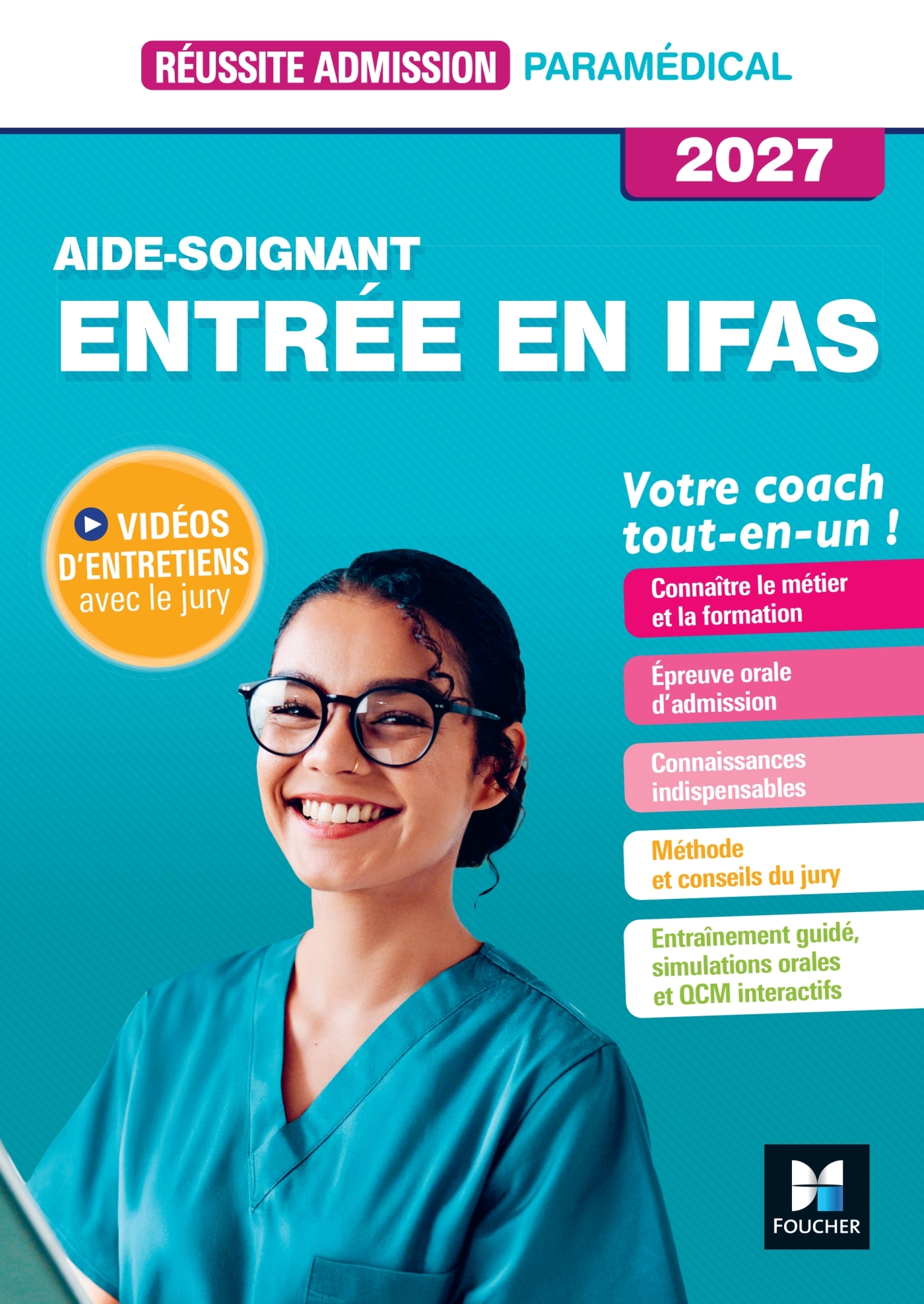 Réussite admission Entrée en IFAS - Aide-soignant 2027 - Jackie Pillard - FOUCHER