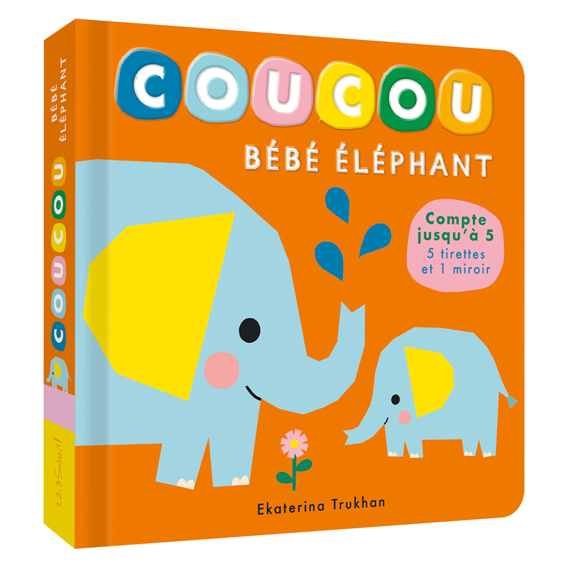 Coucou bébé éléphant -  Collectif - 1 2 3 SOLEIL