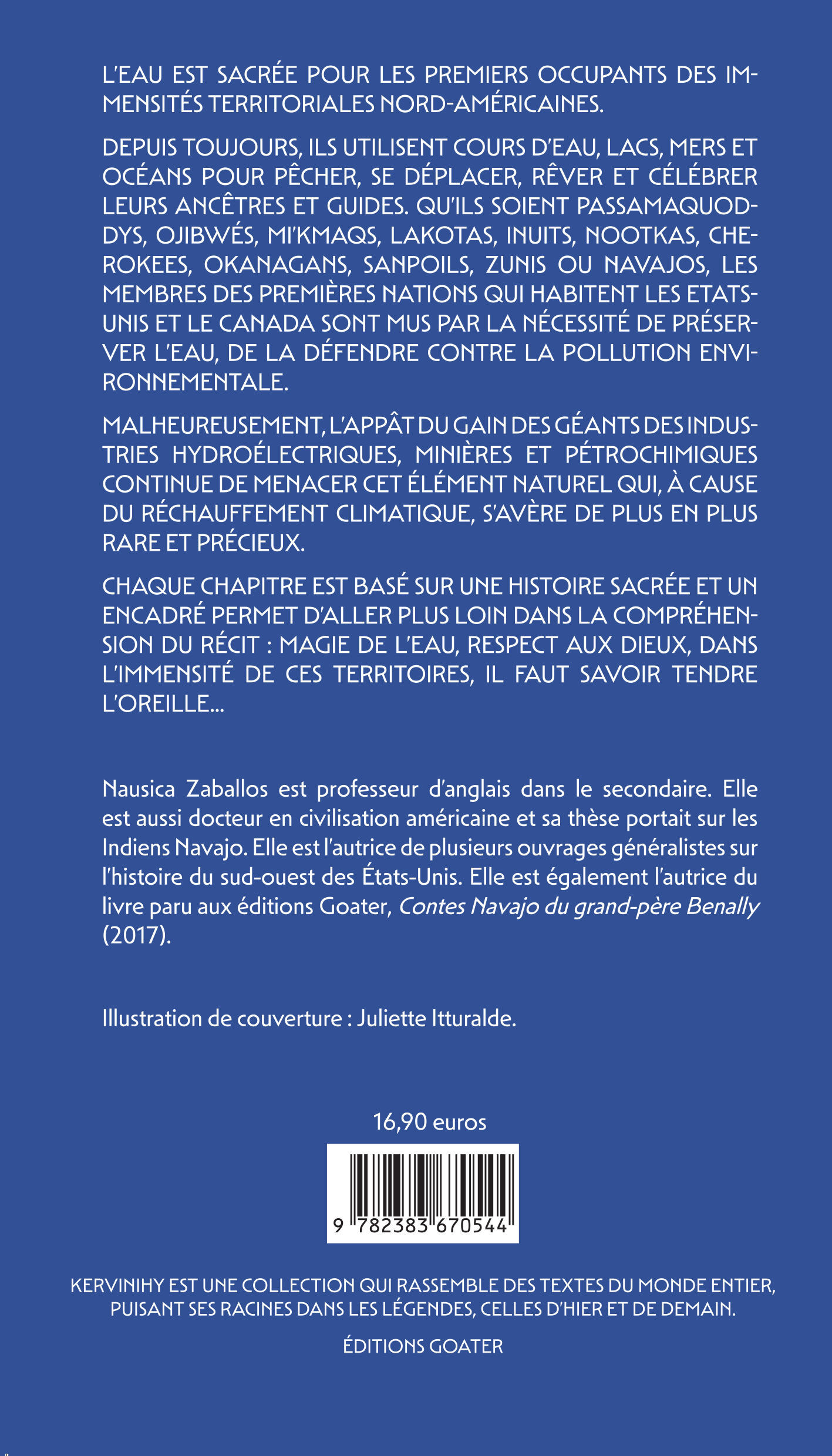 HISTOIRES AMERINDIENNES DE RIVIERES, DE LACS ET DE MERS - Nausica Zaballos,  NAUSICA ZABALLOS - GOATER