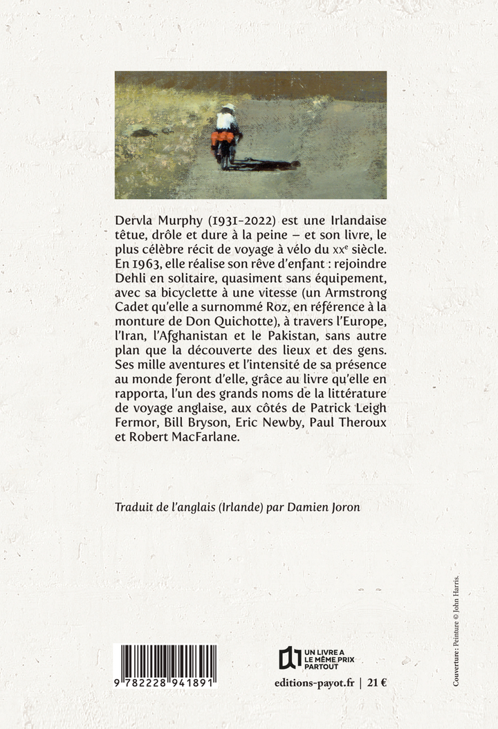 A toute blinde ! - Dervla Murphy - PAYOT