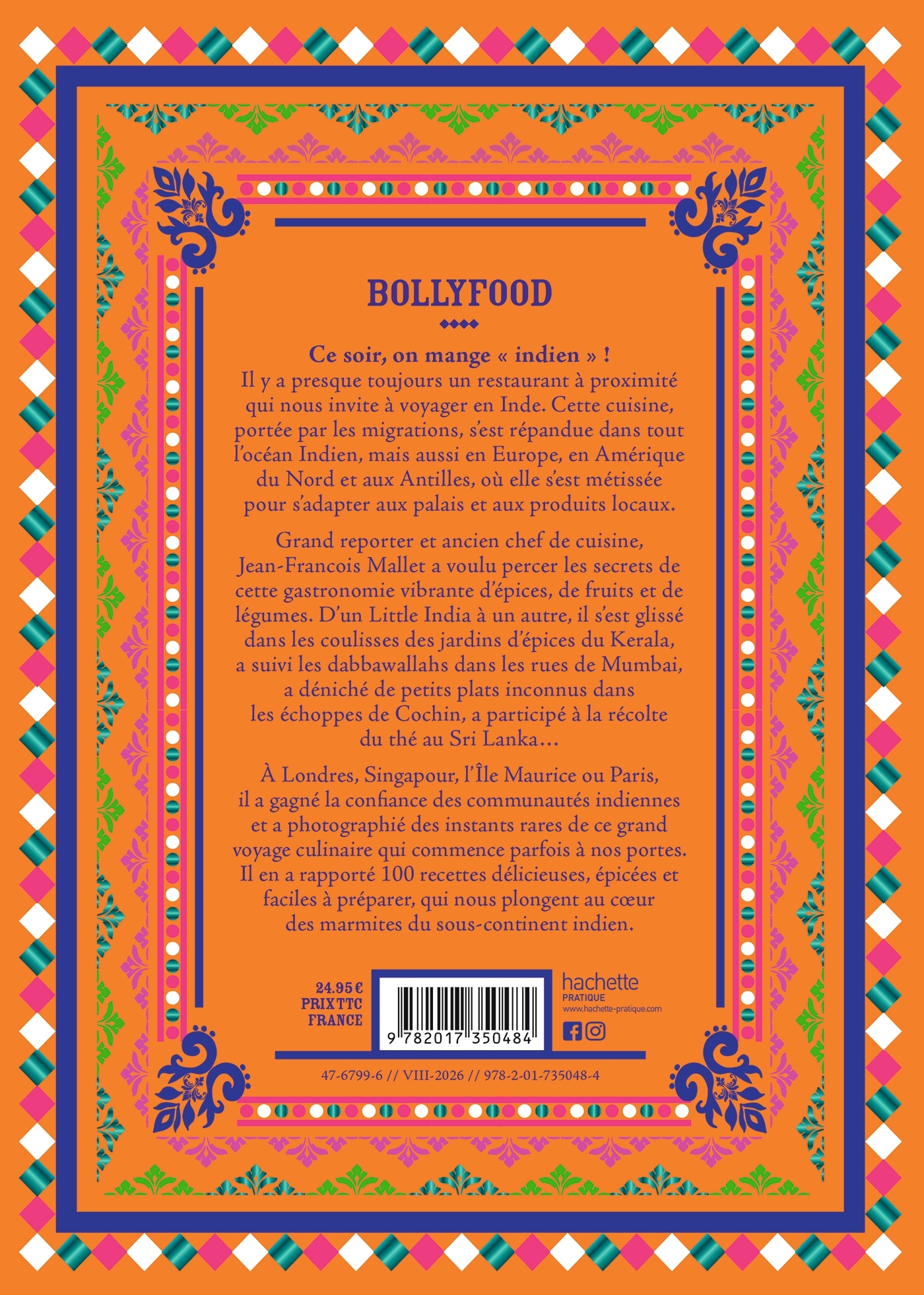 Bollyfood - Jean-François Mallet - HACHETTE PRAT