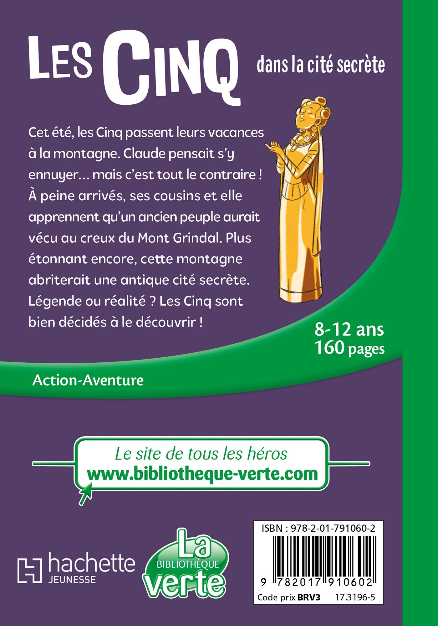 Les Cinq (nouvelle édition),  Tome 45 - Les Cinq et la cité secrète - Claude Voilier - HACHETTE JEUN.
