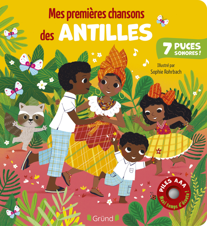Mes premières chansons des Antilles -  L'Air Mobile - GRUND