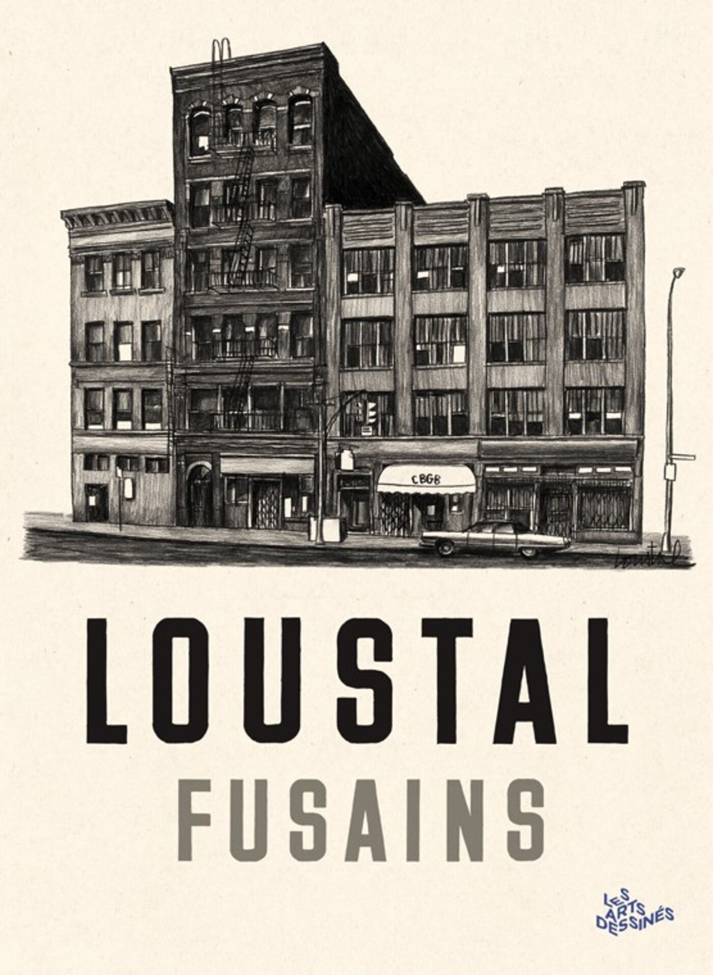 Jacques de Loustal, Fusains - Jacques de Loustal - CAURETTE