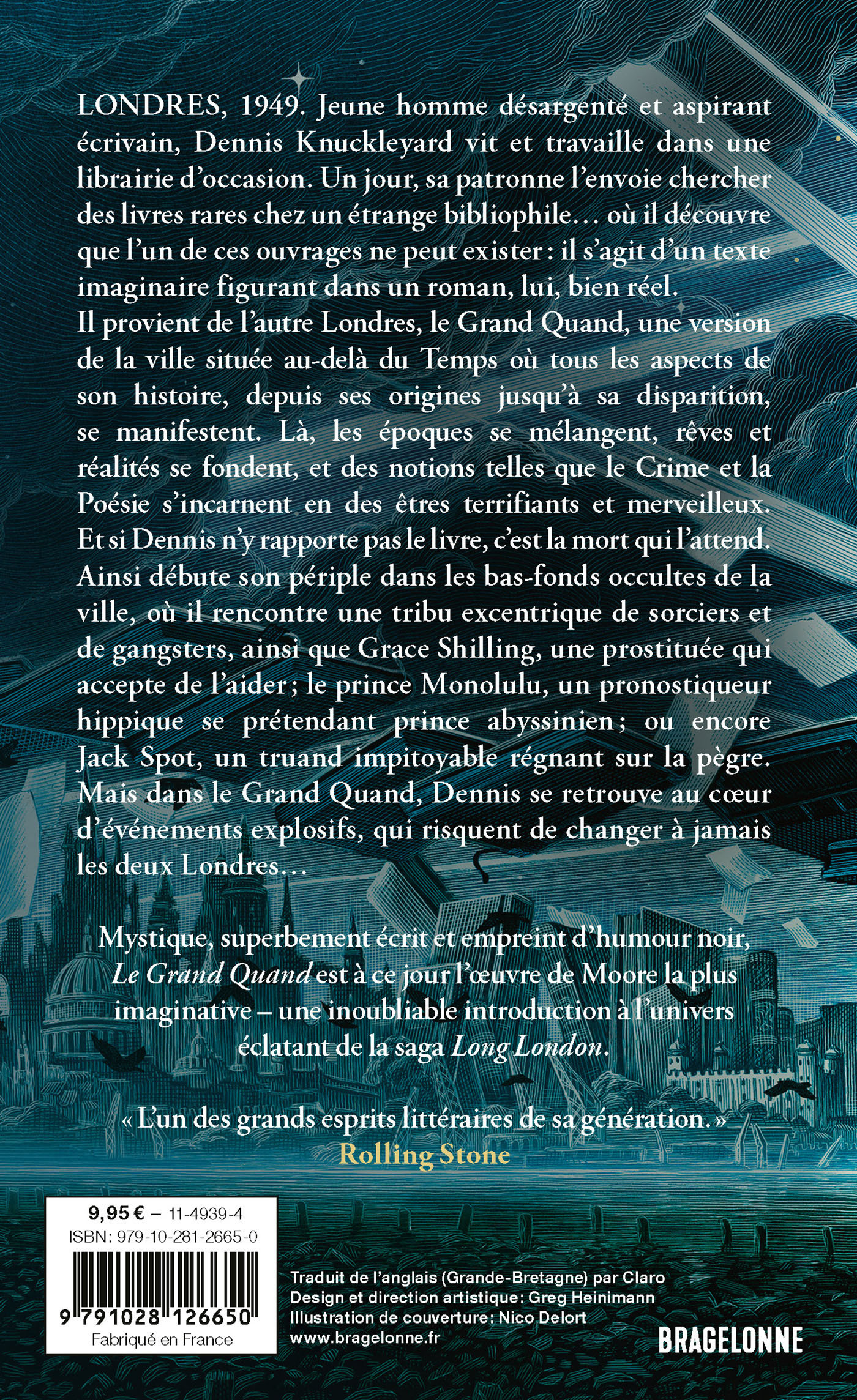 Long London, T1  : Le Grand Quand - Alan Moore - BRAGELONNE