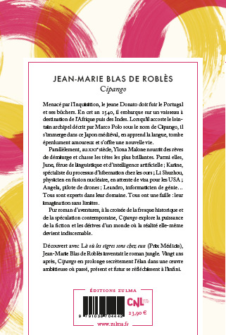Cipango - Jean-Marie Blas de Roblès - ZULMA