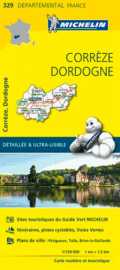 Carte départementale dordogne, corrèze