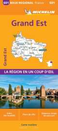 Carte regionale france - carte regionale maxi - grand-est
