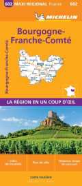 Carte regionale france - carte regionale maxi- bourgogne-franche-comte