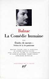 La comedie humaine tome 7