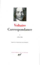 Correspondance tome 1  -  decembre 1704 - decembre 1738 1