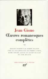 Oeuvres romanesques completes tome 6