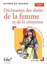 Declaration des droits de la femme et de la citoyenne  -  bac 2022