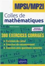 Colles de mathématiques - mpsi/mp2i - programme 2021