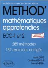 Method' : mathematiques approfondies - informatique  -  ecg 1re et 2e annees  -  nouveaux programmes