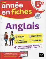 Anglais 5e (fiches de révision & exercices)