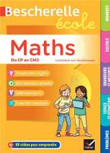 Bescherelle ecole : maths  -  du cp au cm2
