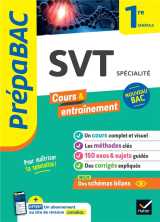 Prepabac cours et entrainement : svt, specialite  -  1re generale