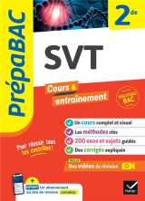 Prepabac cours et entrainement : svt  -  2de