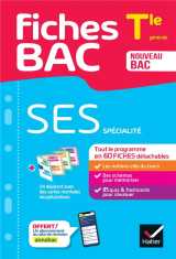 Fiches bac : specialite ses  -  terminale generale  -  tout le programme en 60 fiches detachables