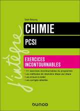 Chimie exercices incontournables pcsi