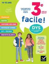 Ma 3e facile spécial brevet ! tout-en-un adapté aux enfants dyslexiques (dys)
