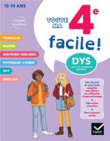 Ma 4e facile ! tout-en-un adapte aux enfants dyslexiques (dys) ou en difficulte d'apprentissage