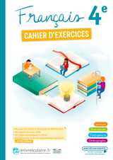 Français 4e - cahier, edition 2022