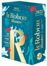 Le robert illustré et son dictionnaire en ligne 2025 - coffret