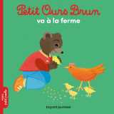 Petit ours brun à la ferme