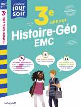 Histoire-géographie-emc 3e brevet - cahier jour soir