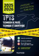 Concours tpts  - technicien police technique et scientifique - 2025-2026