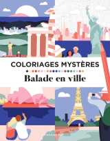 Coloriages mystères - balade en ville