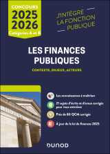Les finances publiques 2025-2026